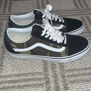 Vans 10.5 m black and camouflage